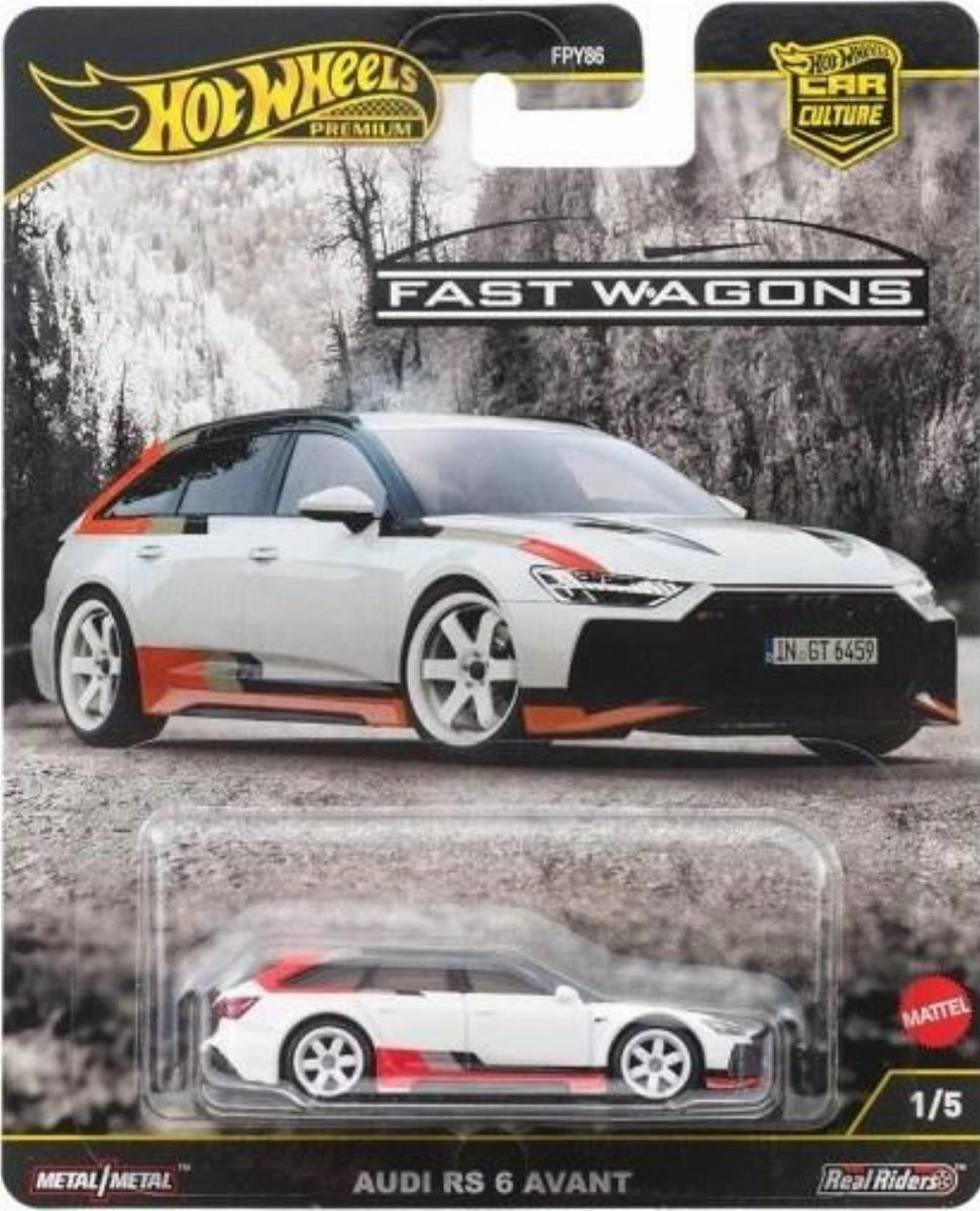 Hot Wheels Culture Fast Wagons Mașinuță Audi RS 6 Avant JBK51