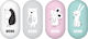 Interdruk Γόμα Μολύβι Kids Pastel Διάφορα Σχέδια Χρώματα 279286