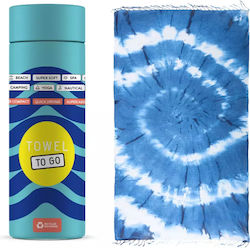 Towel To Go Beach Towel Blue Towel To Go Beach Towel Blue