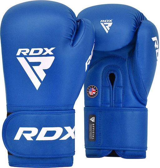 RDX Boxhandschuhe für Kampf Blau