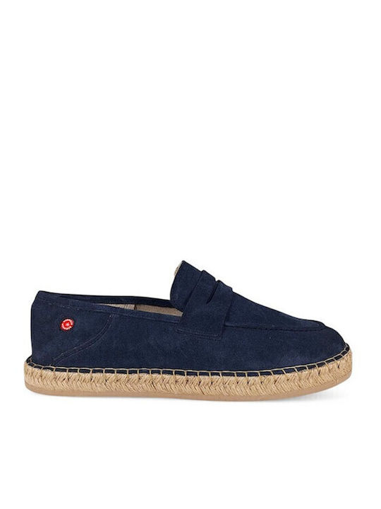 Robinson Suede Men's Espadrilles in Blue Color