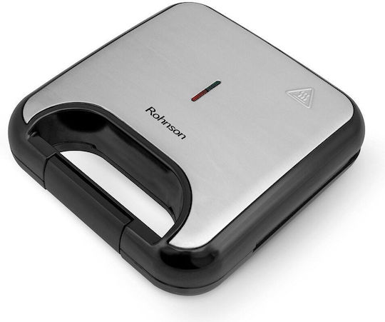 Rohnson Sandwich Maker Grill 800W Inox