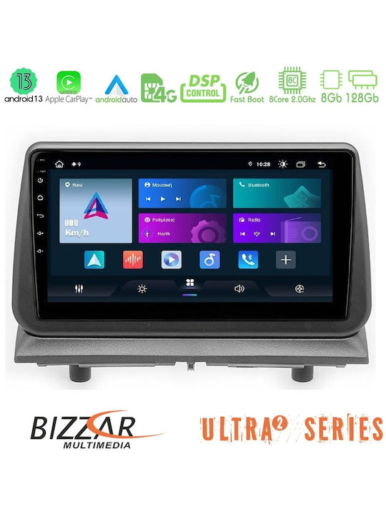 Bizzar Auto-Audiosystem Dodge Nitro 2007-2011 (Bluetooth/USB/WiFi/GPS/Apple-Carplay/Android-Auto) mit Touchscreen 9"
