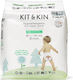 Kit & Kin Scutece cu bandă adezivă Nr. 6 pentru 15+kg 18buc