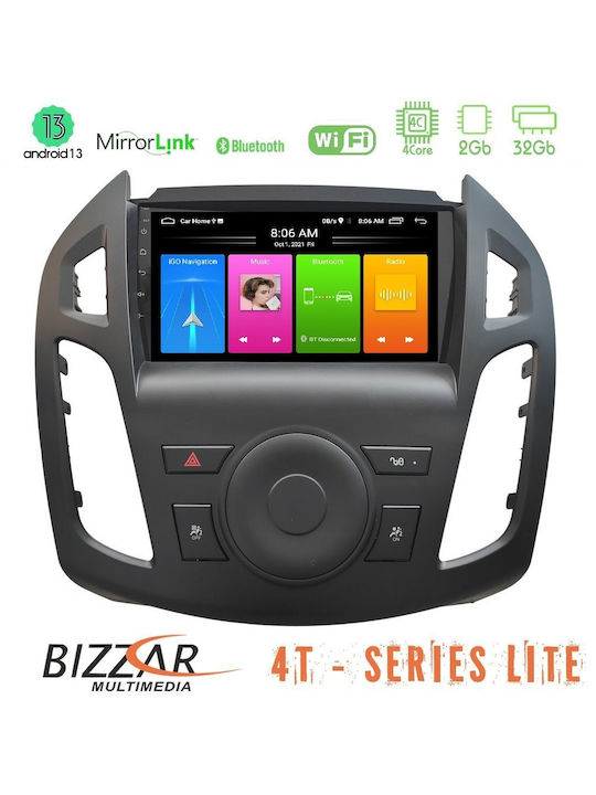 Bizzar Car Audio System for Ford Transit Connect / Transit / Tourneo Connect 2021-2022 (Bluetooth/USB/WiFi/GPS/Apple-Carplay/Android-Auto) with Touch Screen 9"