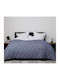 Pucioasa Husă de pătură De Lână Single 160x210cm Antracit 400 g/mp²Gsm