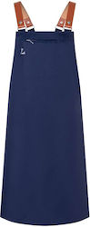 Karlowsky Apron Full Body Blue