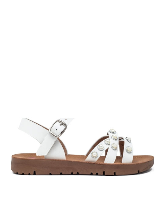 Marikelly Kinder Sandalen Weiß
