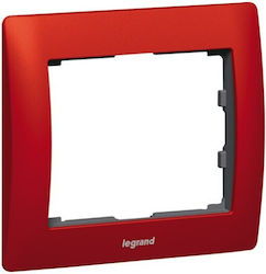 Legrand Galea Life Πλαίσιο Διακόπτη 1 Θέσης Κάθετης Τοποθέτησης