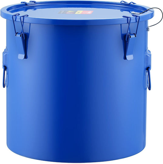 Vevor Oil Bucket 10 Gallons Fryers Blue Whlyzttg10jlfhkx1v0