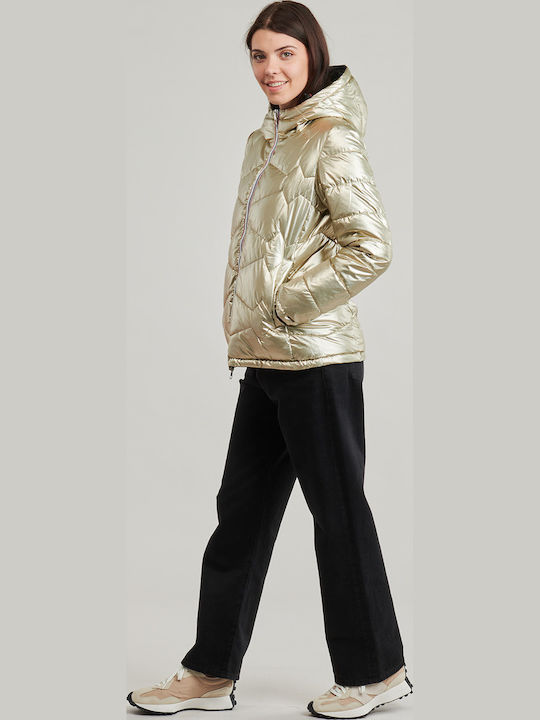 Mariana Women's Jacket for Spring - Autumn Gold