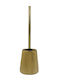 Inter Ceramic Plastic Toilet Brush Gold