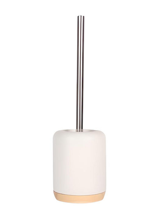 Inter Ceramic Plastic Toilet Brush White