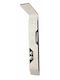 Inter Ceramic Duschsäule ohne Armatur 150cm Weiß