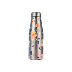 Estia Travel Flask Save the Aegean 500ml Silver Botanic