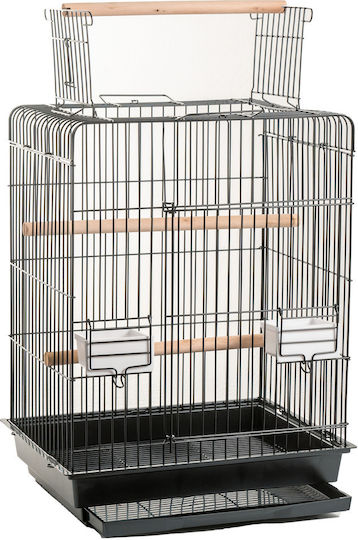MrZoo Bird Cage Natalie 52x41x67.5cm. Black