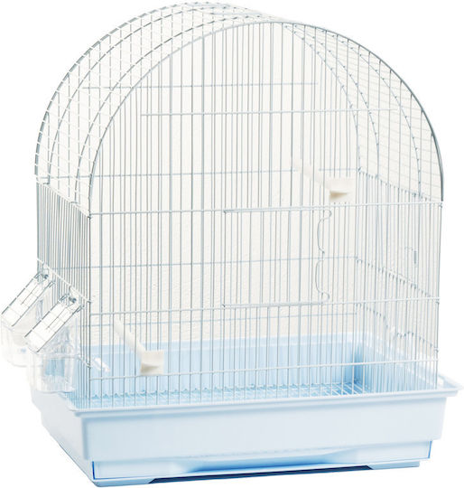 MrZoo Κλουβί Πτηνών Kiara 43x30.5x48εκ. Λευκό