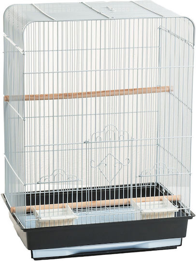 MrZoo Bird Cage Athena 43x30.5x58cm. Black
