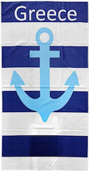 Πετσετα Θαλασσης Microfiber Αγκυρα 70x140cm