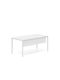 Desk Tetra Wooden Monochrome Off-White 160x80x73cm