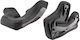 Wangenpolster Clima Comfort, schwarz-rot, N60-6/Sport Nolan