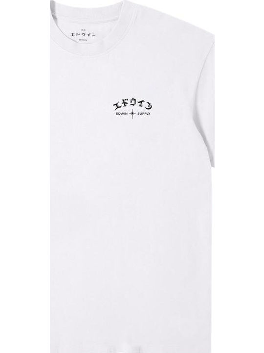 Edwin High Life Low Levels Tricou Alb