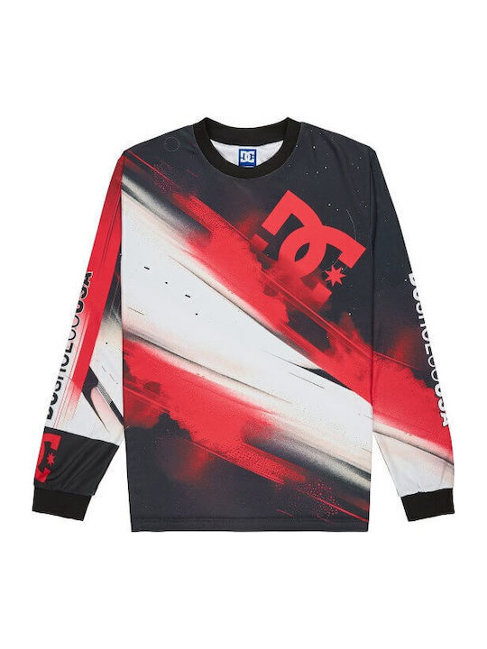DC Burn Out Αθλητικό T-shirt Racing Red