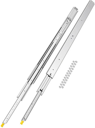 Vevor 1 Pair 18-60 In Soft-close Drawer Slides Ball Bearing Full Extension