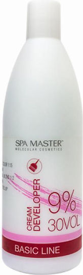 Cremă Oxigenantă pentru Păr Spa Master 9% 30vol 930ml