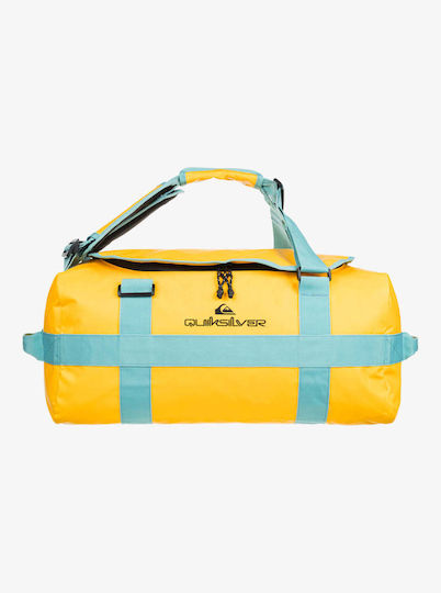 Quiksilver Sea Stash Σακ Βουαγιάζ Κίτρινο Υφασμάτινο Μ26xΠ26xΥ26εκ.