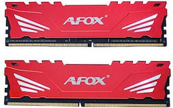 Afox 32GB DDR4 με 2 Modules 2x16GB AFLD432PH1CAD