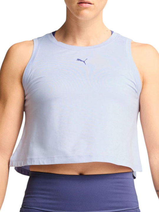 Cloudspun Damen Sport Bluse Ärmellos Flieder