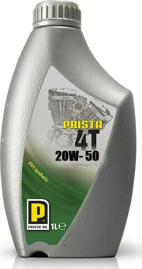 Prista Ulei de motocicletă pentru motoare în patru timpi 20W-50 1lt
