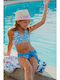 CL Kinder Badeanzug Bikini Blue
