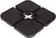 Umbrella Base Water - Sand Plastic 15lt Black