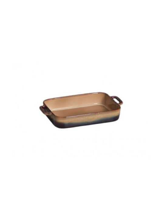 Karvounis Rectangular Heat-Resistant Cookware 38x24.5x7cm