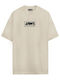 Cotton Division Oversize T-shirt Jaws Welcome to Amity Island Mjato005