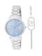 Liu Jo Damen Uhr mit Gray Metallarmband