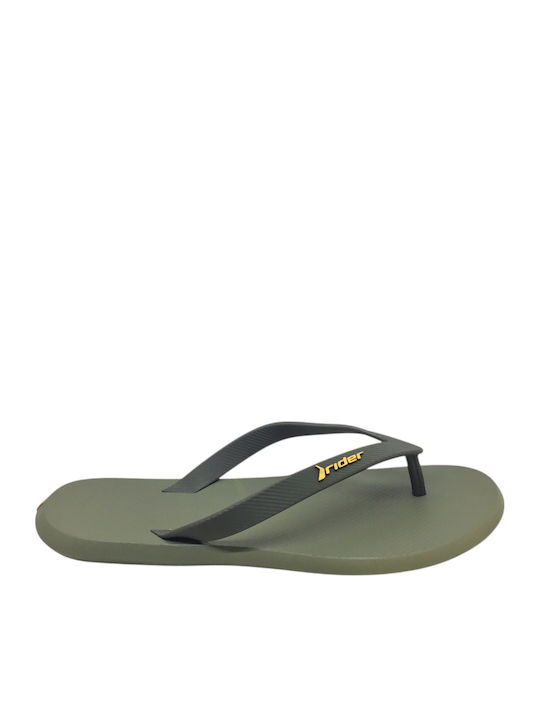 Slapi Bărbați Flip Flops Anatomici Kaki