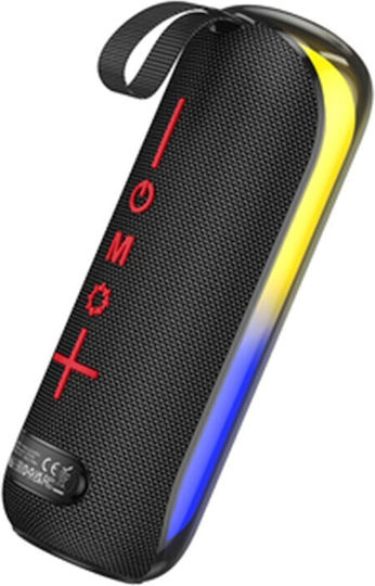 Borofone BR44 Bluetooth Speaker 5W with Radio and Battery Life up to 2 hours Black