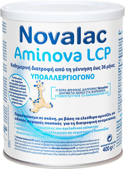 Novalac Aminova Lcp pentru 0m++ Luni 400gr