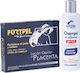 Pack 6 Placenta Vials 6x15 Ml + Placenta Shampoo 200 Ml Valquer