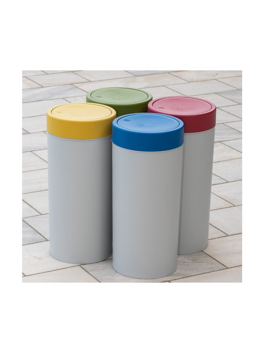 Viomes Coș de Reciclare Plastic Multicolor 4buc