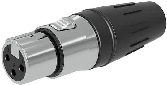 Seetronic Schf3 Βύσμα Xlr 3pin Θηλυκό Επίχρυσες Επαφές Βύσμα Xlr 3pin Θηλυκό