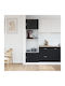 Кухненска Колона Black Oak 60x60x207бр