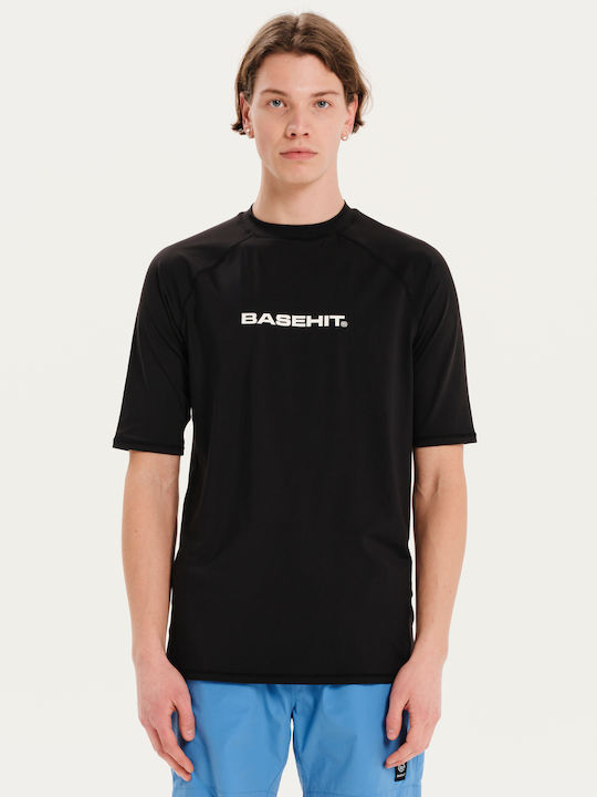 Basehit Αντηλιακή Μπλούζα Black