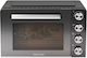 Profi Cook Cuptor electric 30lt Fara arzatoare cu aer Negru