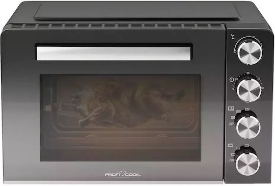 Profi Cook Cuptor electric 30lt Fara arzatoare cu aer Negru