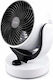Home Fan Heater Room Floor White 2000W