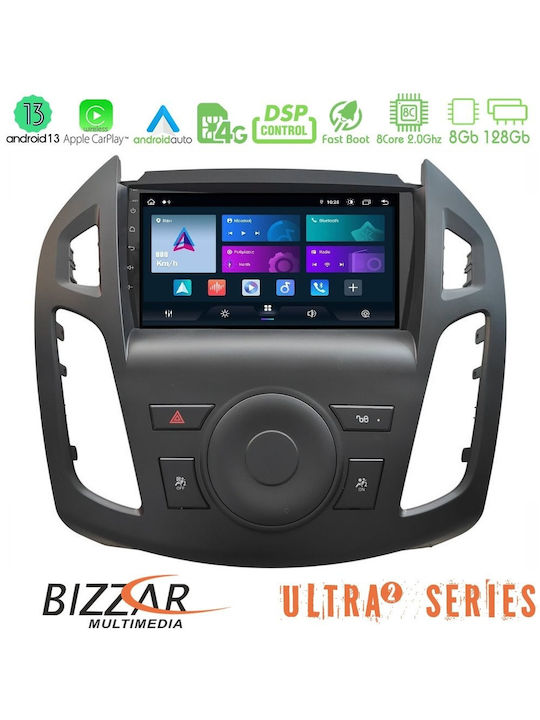 Bizzar Автомобилна Аудио Система (Блутут/USB/WiFi/GPS/Apple-Carplay/Android-Auto) с Тъчскрийн 9"